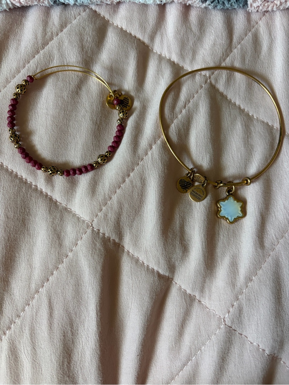 Alex and Ani Bracelet Set